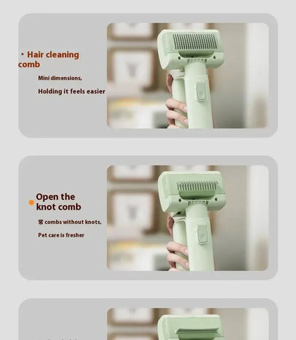 Pet Grooming Vac Kit - Cat Hair Vacuum Attachment for Easy Grooming