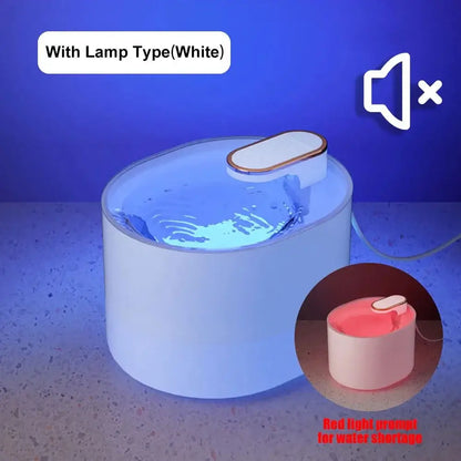 Cat water fountain automatic 3L Dispenser with LED