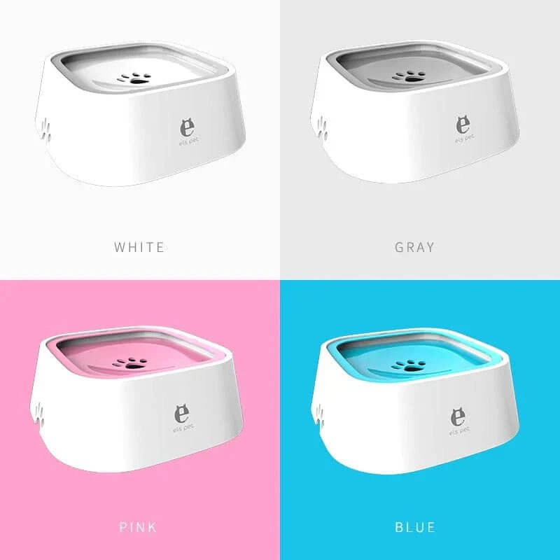 Dog Drinking water Bowl with Floating, Non-wetting Mouth