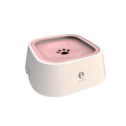 Dog Drinking water Bowl with Floating, Non-wetting Mouth