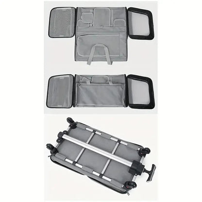 Extra-Large Pet Trolley Carrier – Foldable & Detachable Travel Bag for Dogs & Cats