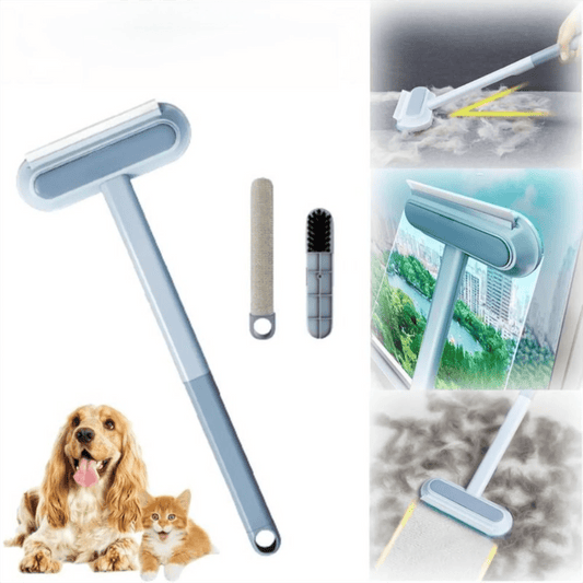 3-in-1 Pet Hair Remover Brush – Multifunctional tool