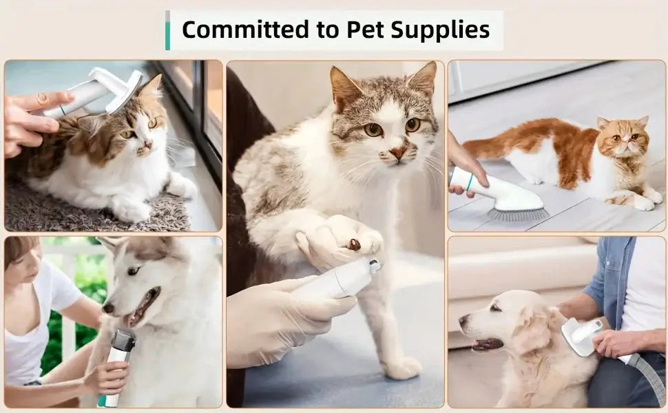 Integrated Pet Beauty Vacuum Cleaner