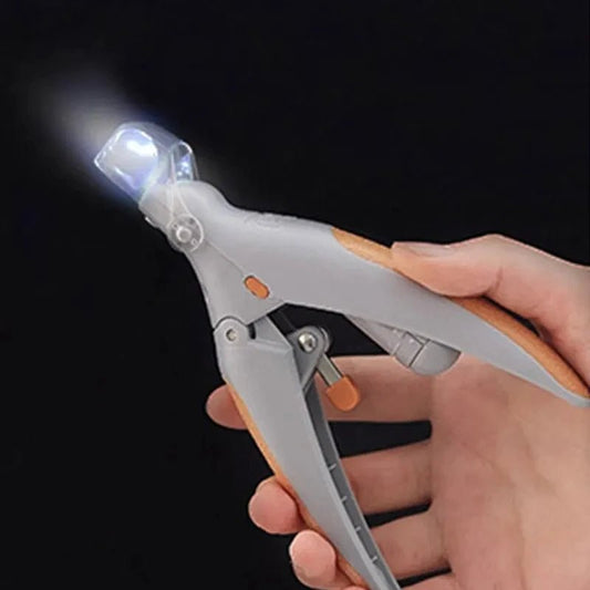 LED Pet Nail Clipper – Precision Dog & Cat Nail Trimmer with Magnifier
