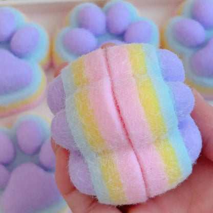 Cat Paw Mochi Squishy Toy – Cute Slow Rebound Stress Relief Fidget for Kids & Adults
