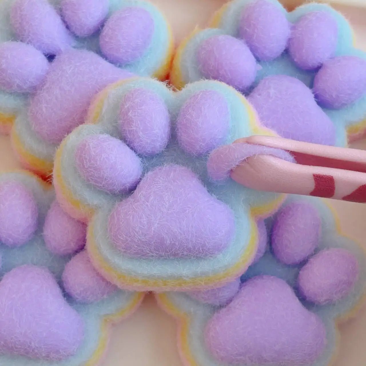 Cat Paw Mochi Squishy Toy – Cute Slow Rebound Stress Relief Fidget for Kids & Adults