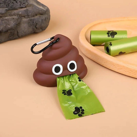 Outdoor Portable Dog Poop Bag Dispenser – Durable Waste Bag Holder for Easy Pet Cleanup