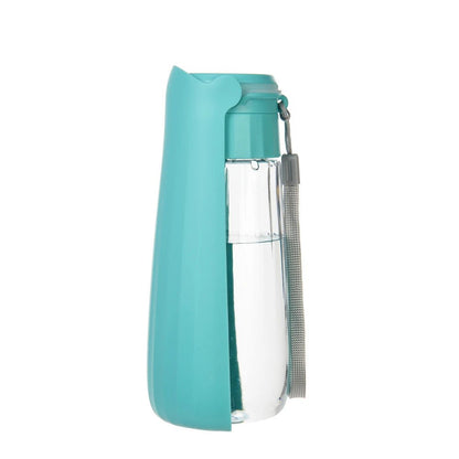 Leak-Proof Outdoor Dog Water Bottle with High Capacity Drinking Bowl