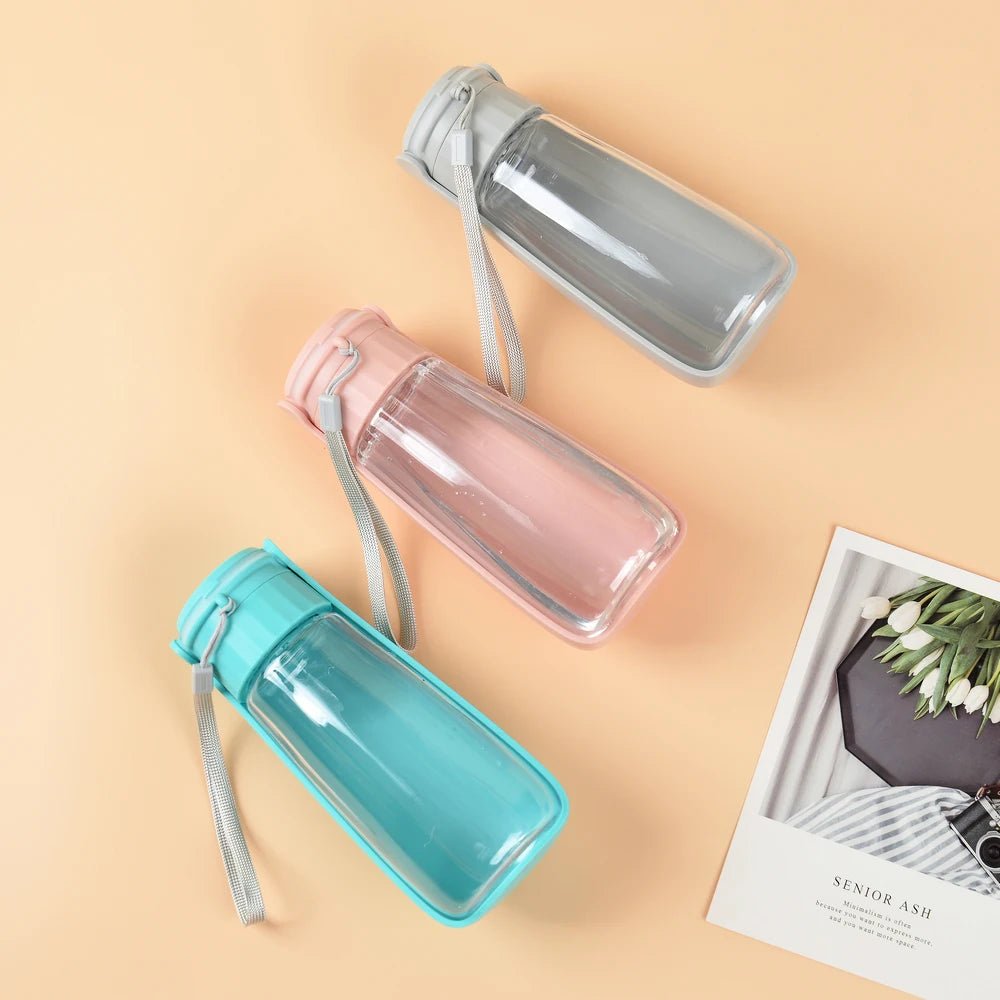 Leak-Proof Outdoor Dog Water Bottle with High Capacity Drinking Bowl