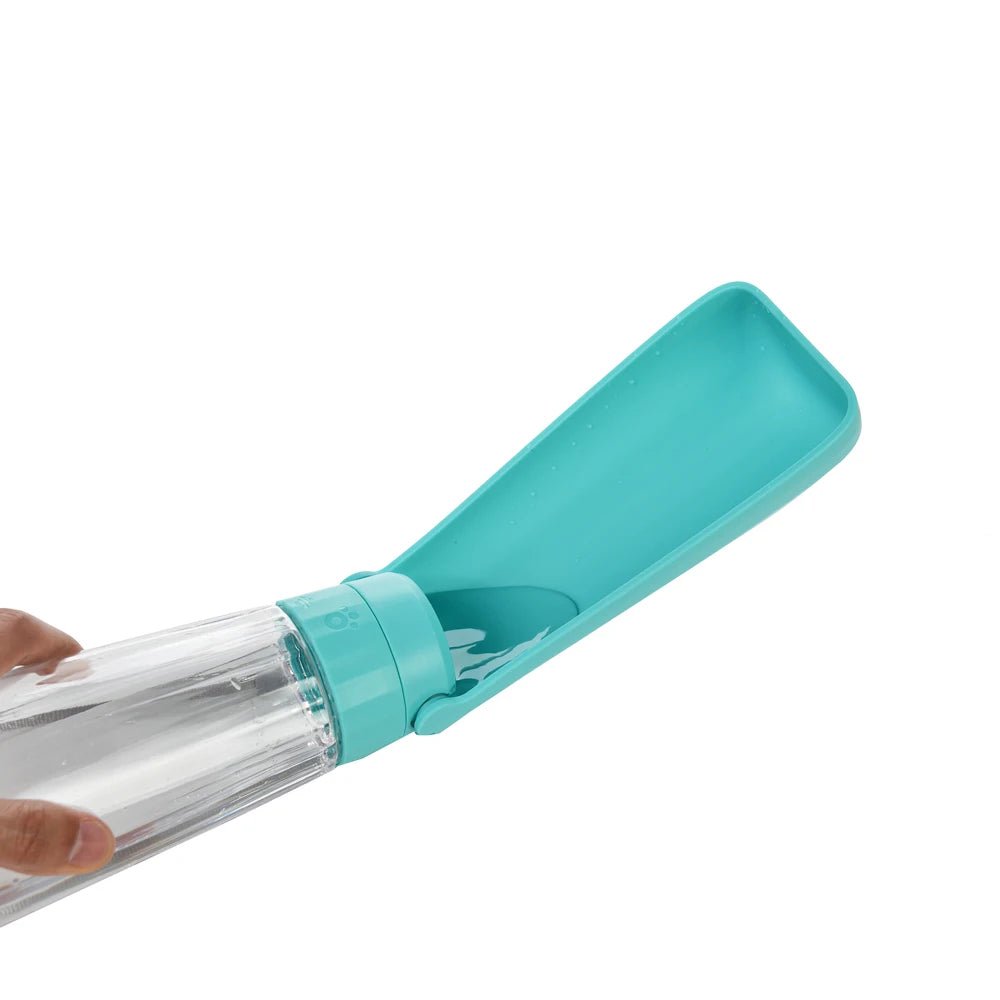 Leak-Proof Outdoor Dog Water Bottle with High Capacity Drinking Bowl