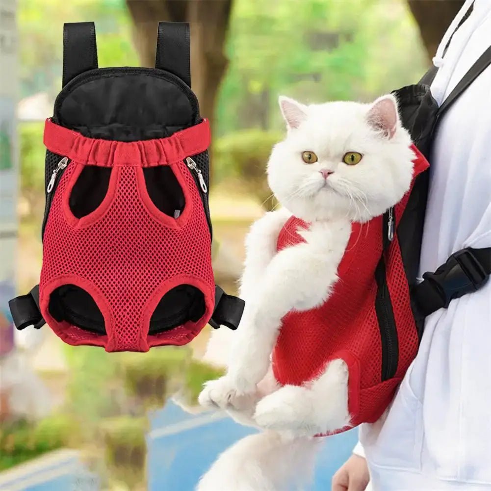 Pet carrier backpack for small dogs