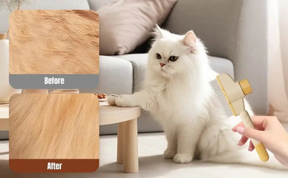 Pet Hair Remover Brush for Dogs & Cats