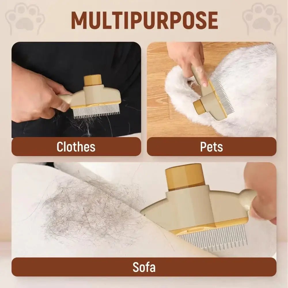 Pet Hair Remover Brush for Dogs & Cats
