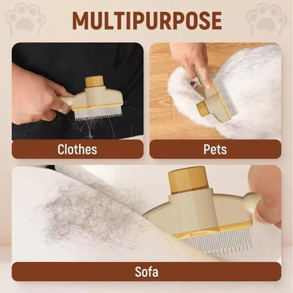 Pet Hair Remover Brush for Dogs & Cats