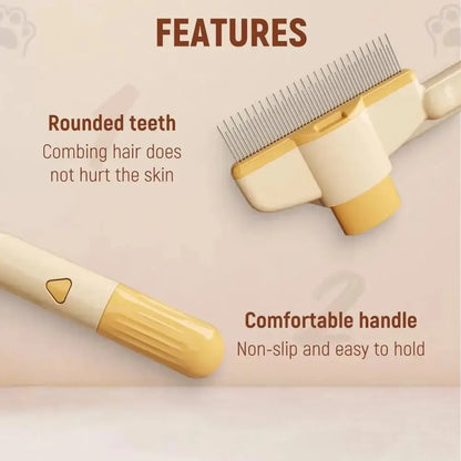 Pet Hair Remover Brush for Dogs & Cats