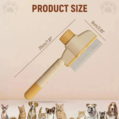 Pet Hair Remover Brush for Dogs & Cats
