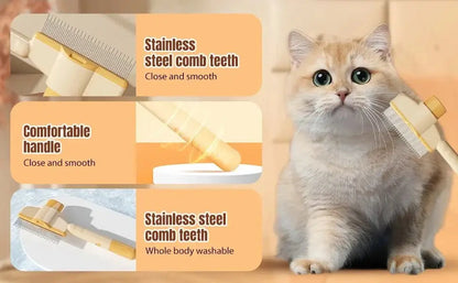 Pet Hair Remover Brush for Dogs & Cats