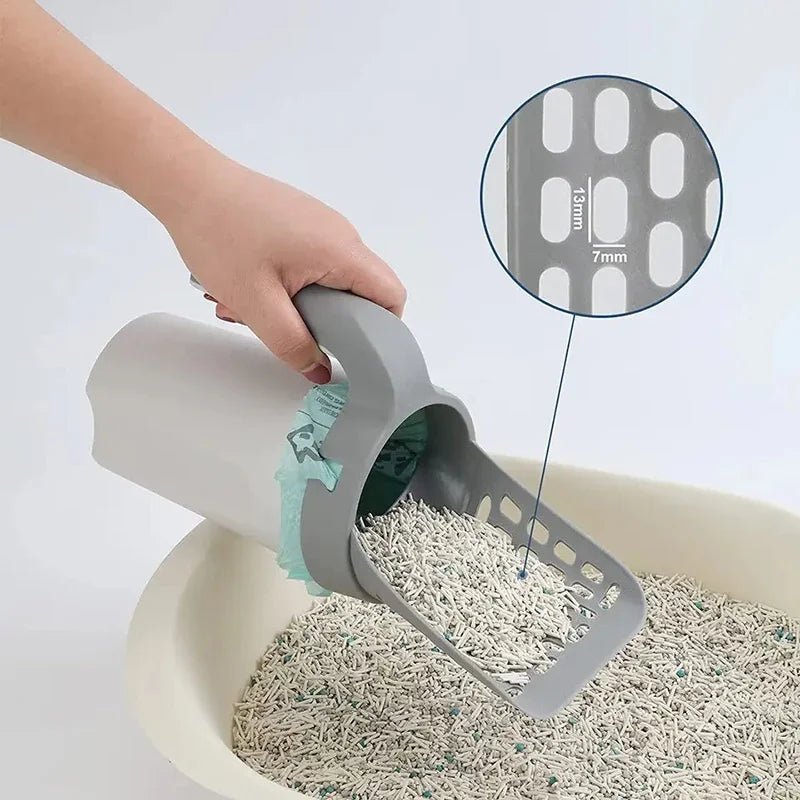 Premium Cat Litter Scoop – Self-Cleaning, Heavy-Duty Shovel for Easy Waste Removal