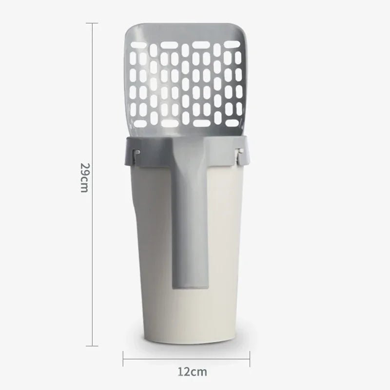 Premium Cat Litter Scoop – Self-Cleaning, Heavy-Duty Shovel for Easy Waste Removal