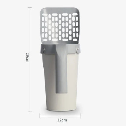 Premium Cat Litter Scoop – Self-Cleaning, Heavy-Duty Shovel for Easy Waste Removal