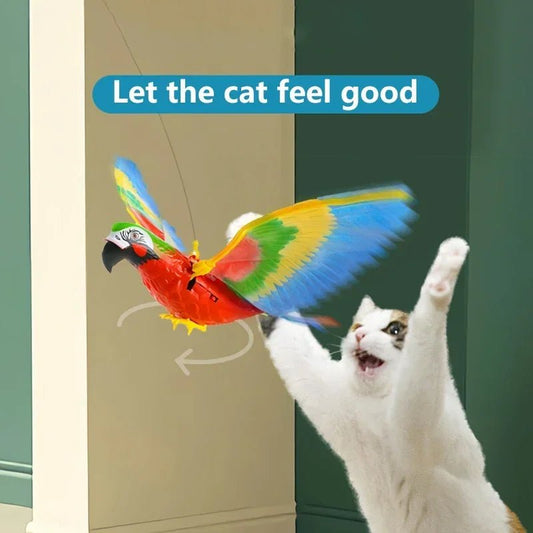 Interactive Electric Bird Cat Toy - Eagle Simulation Teaser Stick