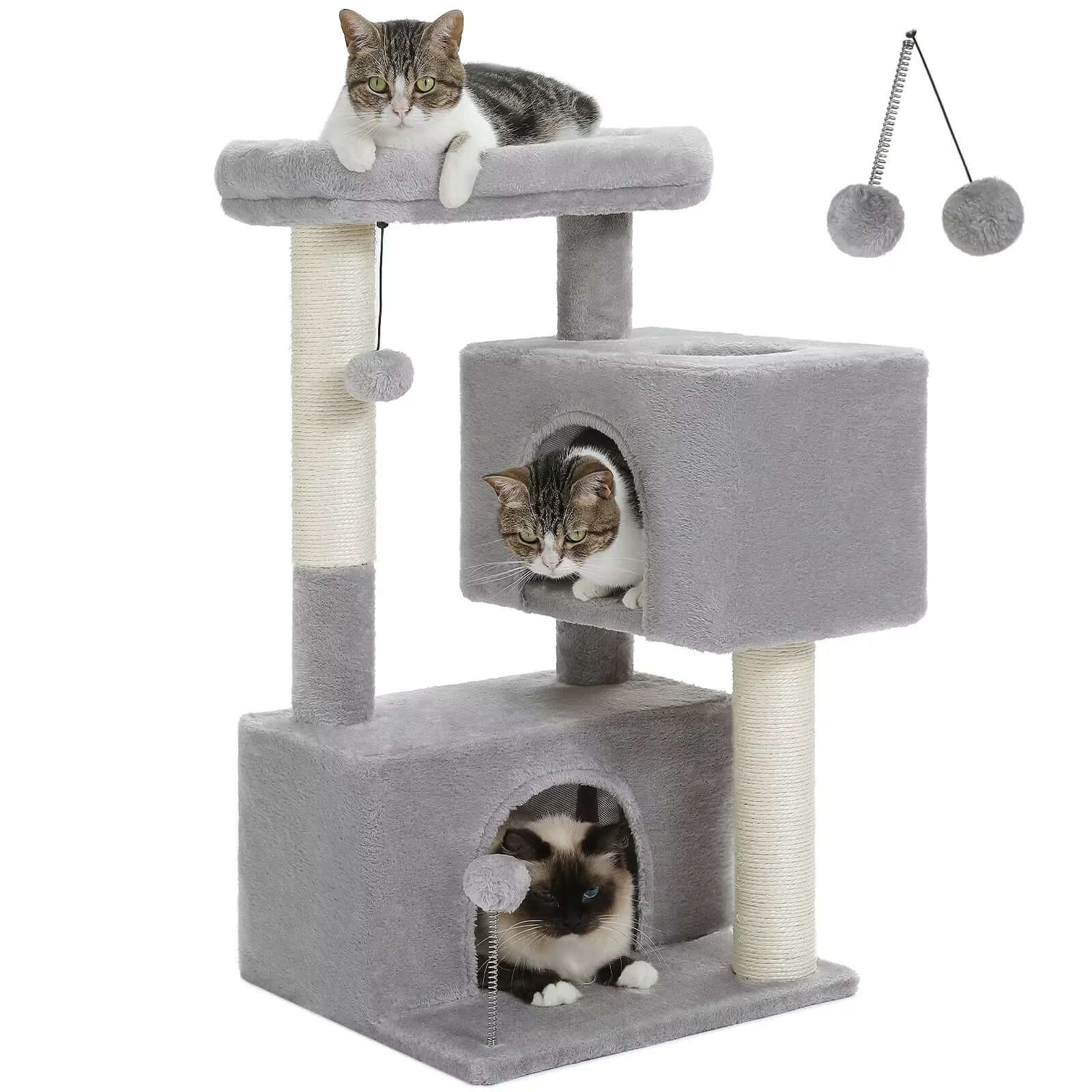 Pet Cat Condo Small Tree for Cats - Stylish Pet Accessory