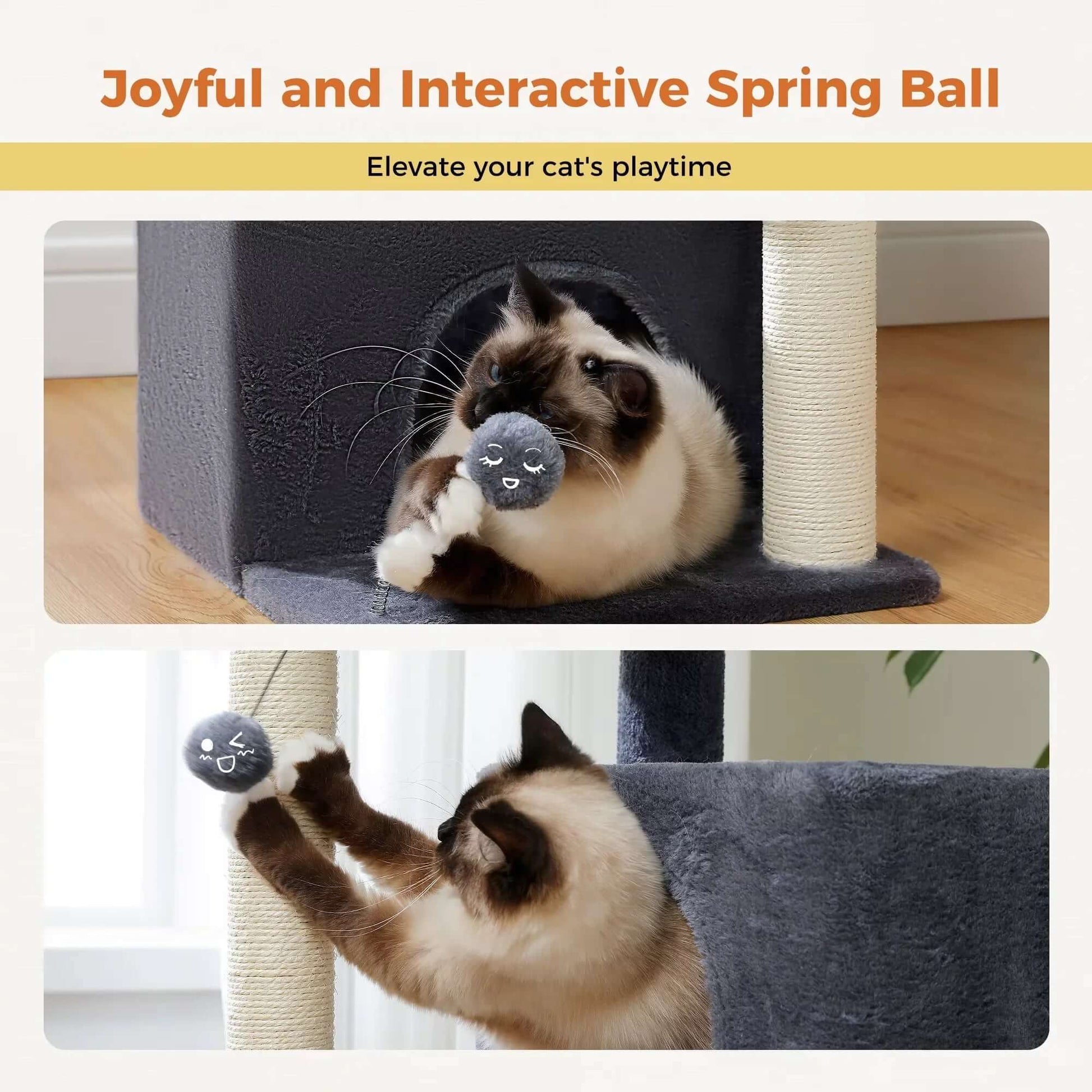 Pet Cat Condo Small Tree for Cats - Stylish Pet Accessory