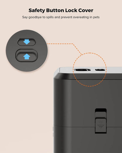 Smart Pet Feeder & Automatic Cat Food Dispenser - Slow Food Machine