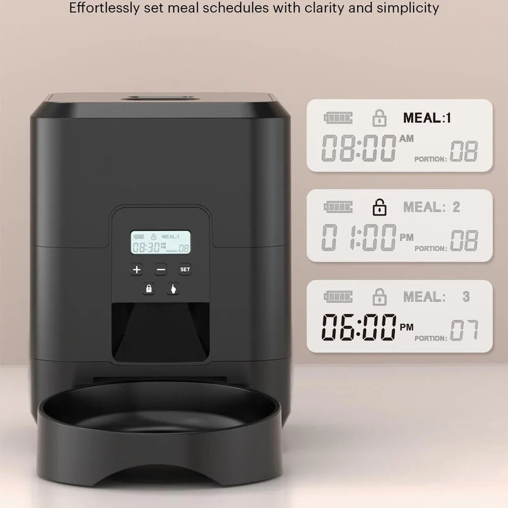 Smart Pet Feeder & Automatic Cat Food Dispenser - Slow Food Machine