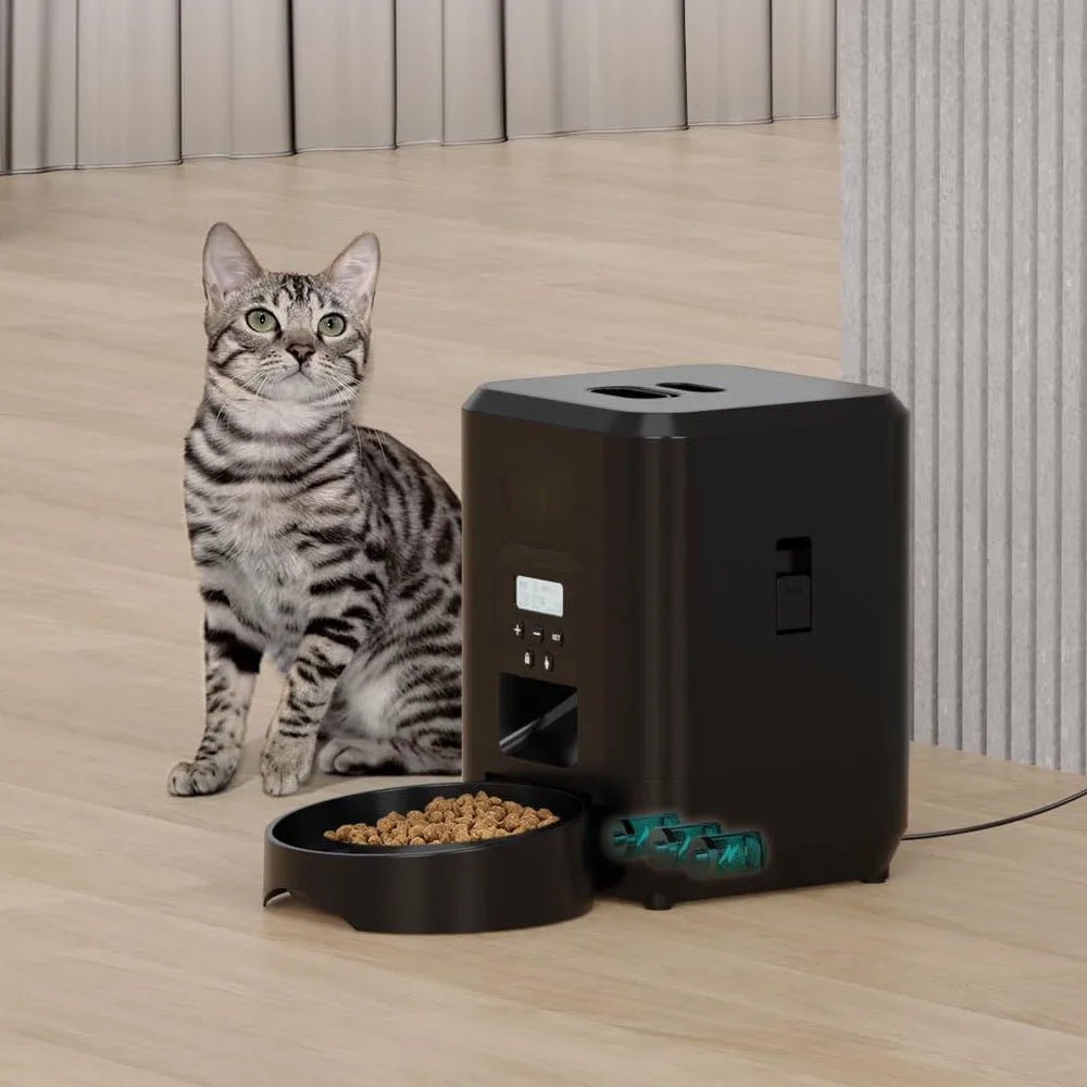 Smart Pet Feeder & Automatic Cat Food Dispenser - Slow Food Machine