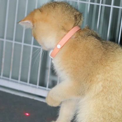 Smart Rechargeable Laser Cat Toy Collar